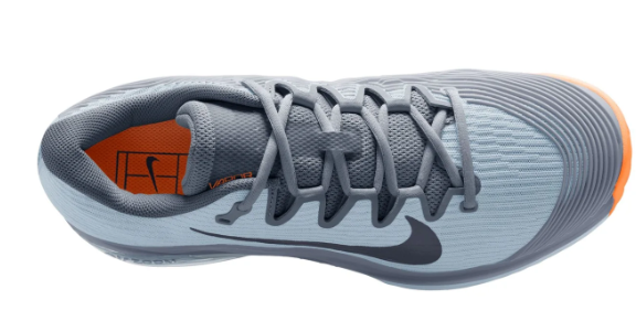 Nike Vapor 12 Clay Court Tennis Shoes - Ashen Slate - HQ6026-400