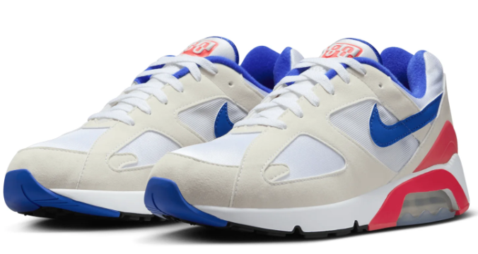 Nike Air Max 180 Ultramarine 2024 - White/Vivid Solar (FJ9259-100)