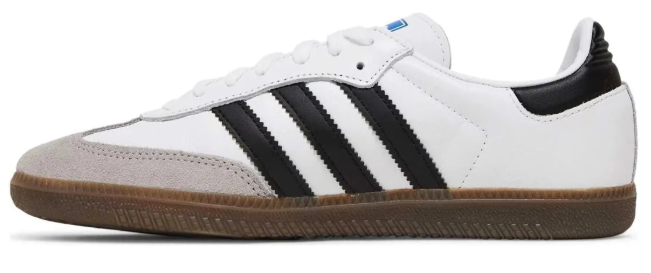 Women's adidas Samba OG Cloud White Core Black Gum Sneakers