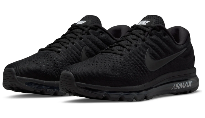Nike Air Max 2017 Triple Black Men's Sneakers - 849559-004