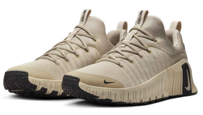 Nike Free Metcon 6 Men's Workout Shoes - Light Brown/Black FJ7127-200