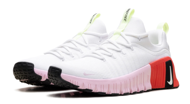 Nike Free Metcon 6 Women's Training Shoes - White/Volt/Crimson (IB4526-100)