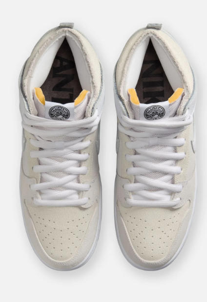 Nike SB x ANTIHERO Dunk High Premium Coconut White HM5837-100