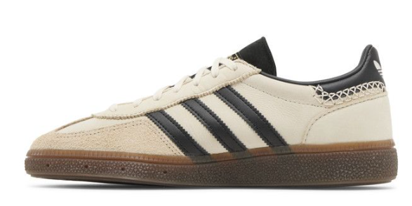 Women's adidas Handball Spezial 'Wonder White / Black / Magic Beige' Sneakers