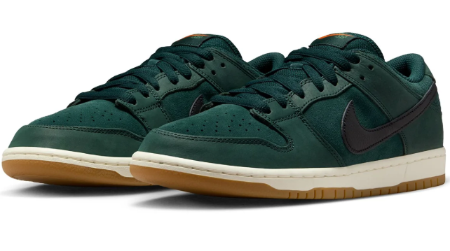 Nike SB Dunk Low Orange Label Deep Fir FJ1674-300