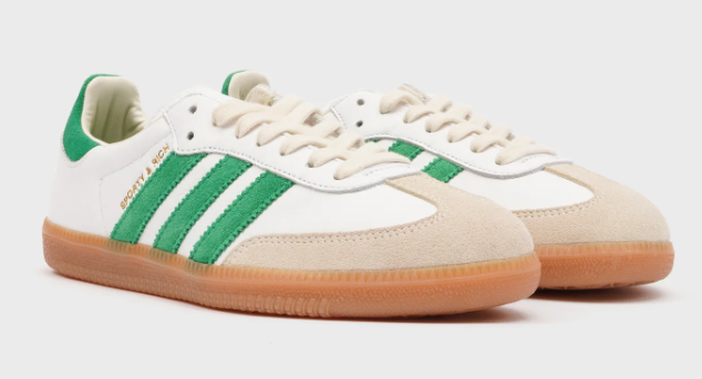 adidas Samba OG White / Jolly Green IH68