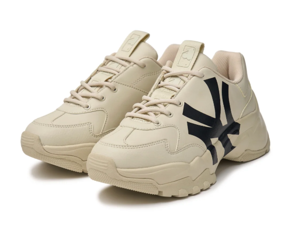 MLB Big Ball Chunky A New York Yankees Sneakers - Beige