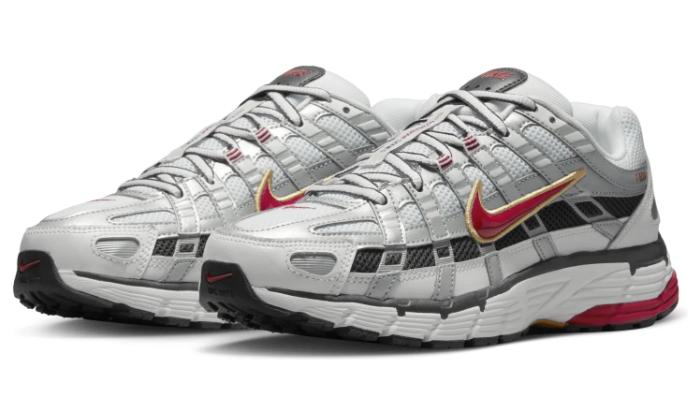 Women's Nike P-6000 CNPT 'Metallic Silver Red' Sneakers