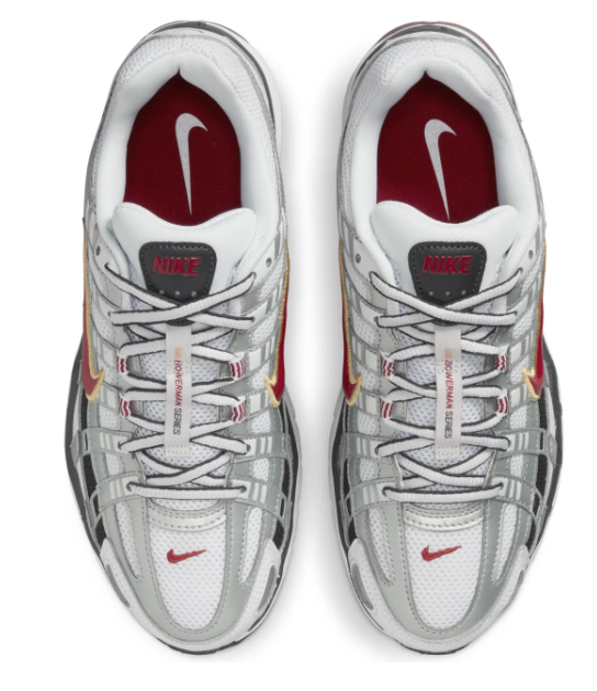 Women's Nike P-6000 CNPT 'Metallic Silver Red' Sneakers