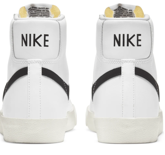 Nike Blazer Mid '77 Vintage White/Black - BQ6806-100