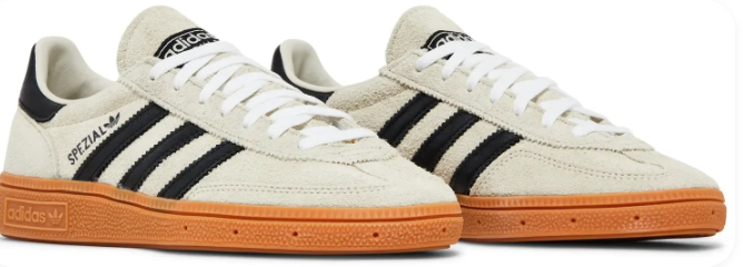 Women's adidas Handball Spezial 'Aluminum / Core Black / Cloud White' Sneakers