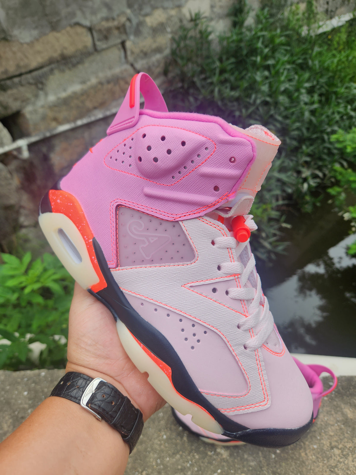 Awake NY x Air Jordan 6 Retro 'Playful Pink Infrared'