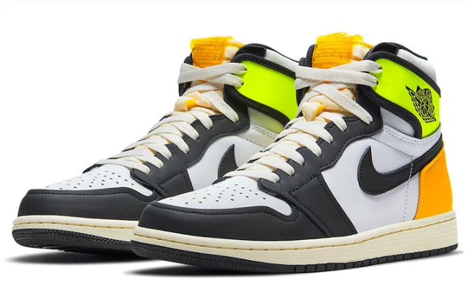 Nike Air Jordan 1 Retro High OG 'Volt Gold' 555088-118