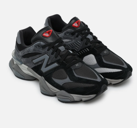 New Balance 9060 Black Sneakers - ABZORB & SBS Cushioning